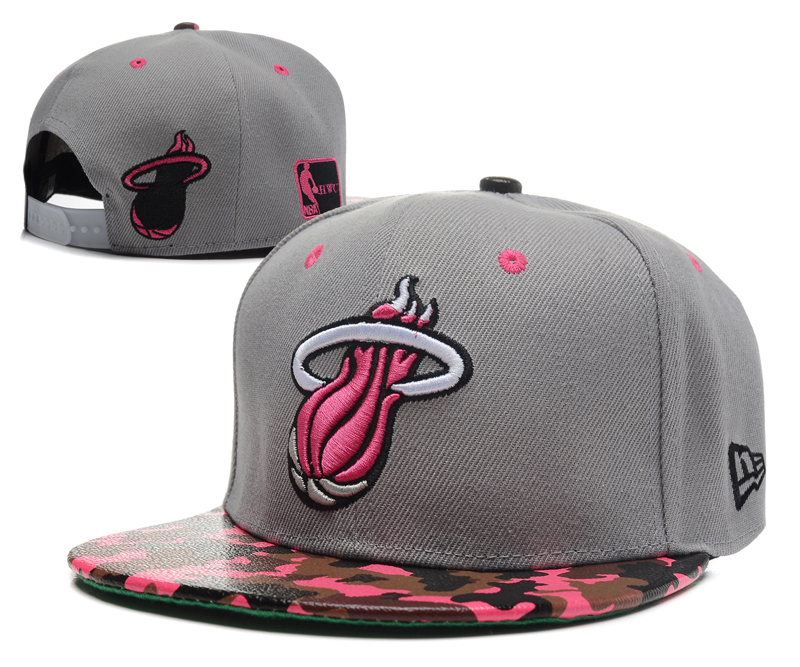 NBA Miami Heat NE Snapback Hat #241